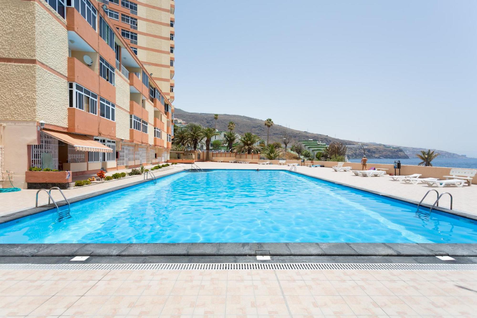 Frontline Duplex Las Arenitas With Pool Candelaria Esterno foto