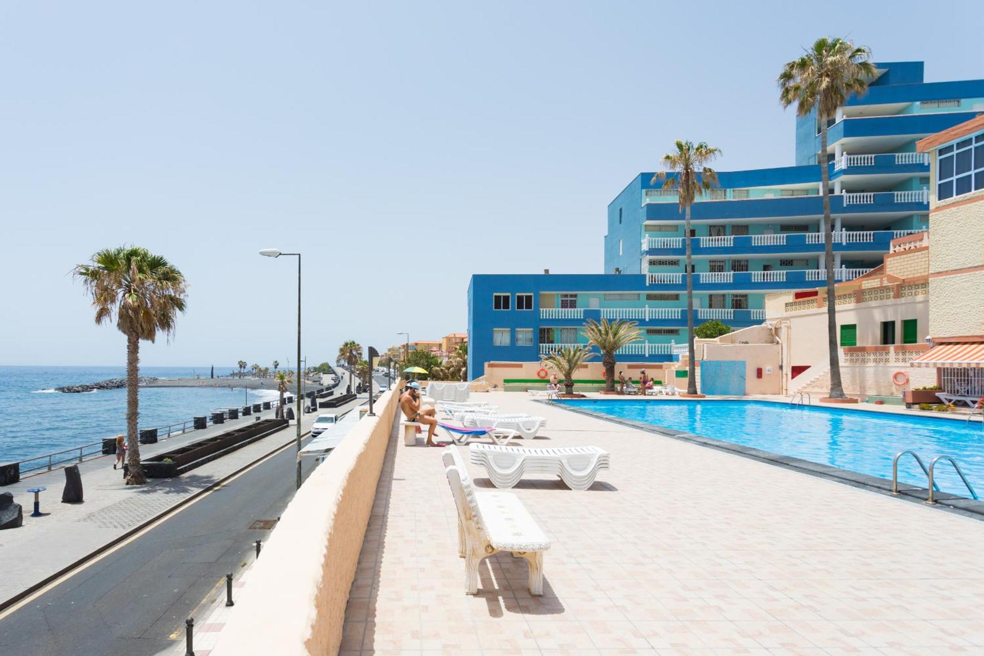 Frontline Duplex Las Arenitas With Pool Candelaria Esterno foto
