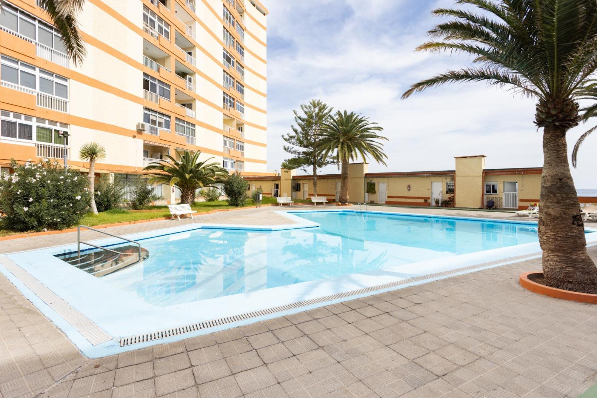Frontline Duplex Las Arenitas With Pool Candelaria Esterno foto